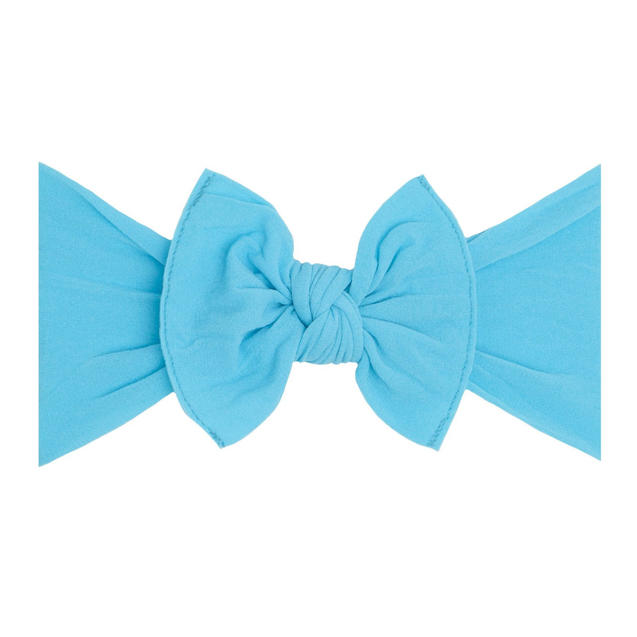Baby Bling Knot Bow II Neon Blue