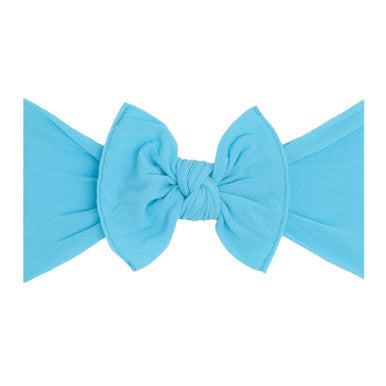 Baby Bling Knot Bow II Neon Blue