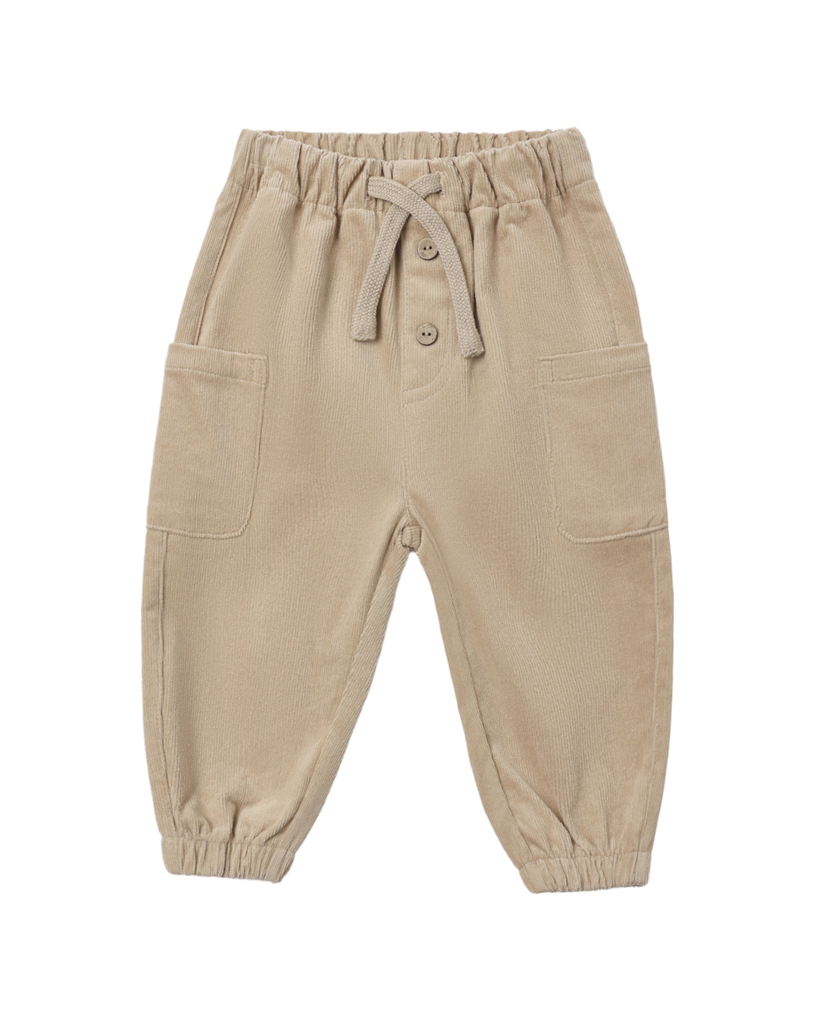 Quincy Mae Luca Pant in Latte flat lay