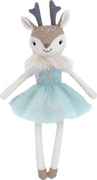 Mon Ami Minta the Fawn plush reindeer mint blue