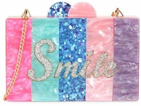 Smiley Acrylic Box Bag
