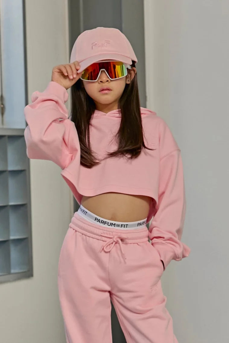 Parfum de Fit Vive Parfum Crop Hoodie