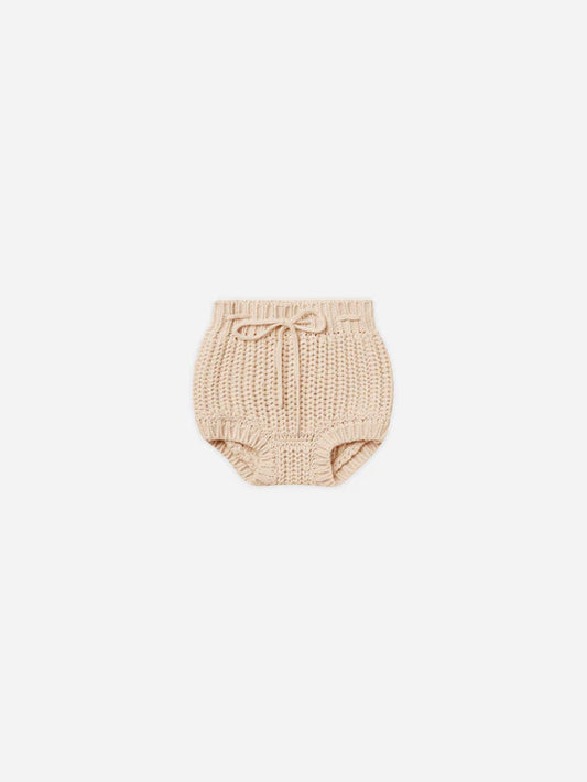 Knit Tie Bloomer || Shell