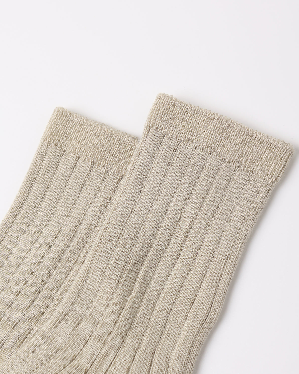 Quincy Mae Socks Set in "Natural" details flat lay