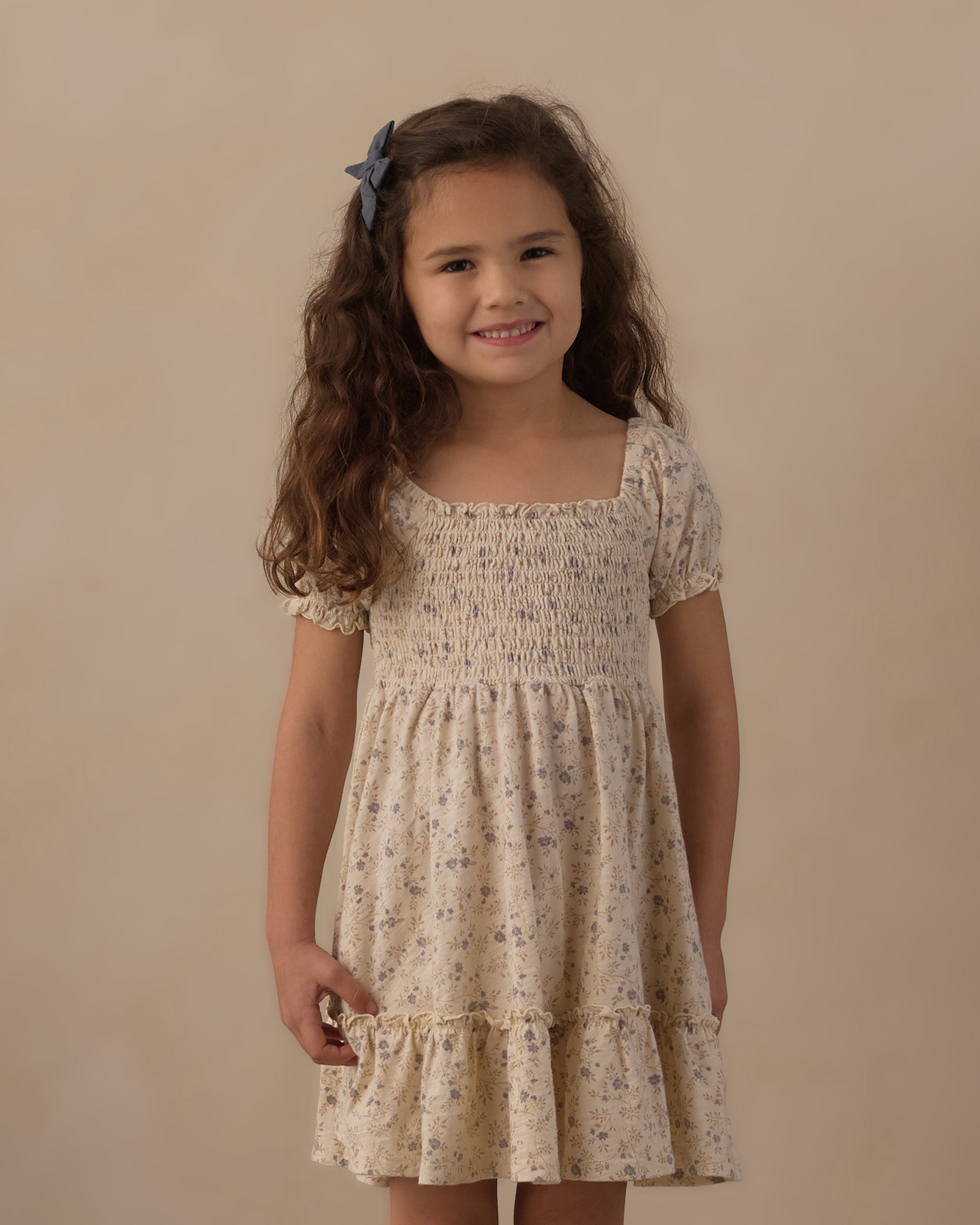 Girl modeling the Rylee + Cru Sage Jersey Dress | Meadow