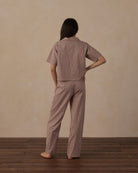 Teen Woven Pajama Set | Holiday Gingham rylee + cru back reverse