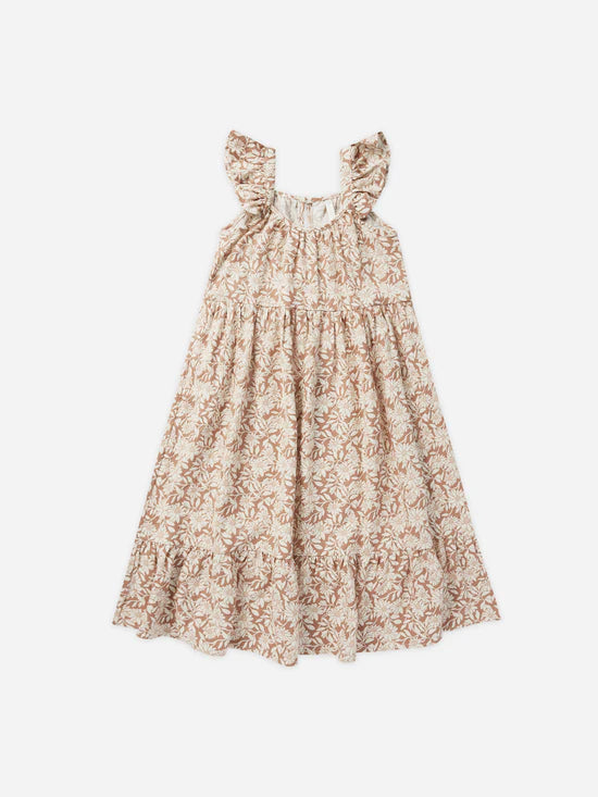 Abbie Tiered Dress || Plumeria