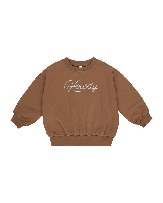 Relaxed Sweatshirt || Howdy