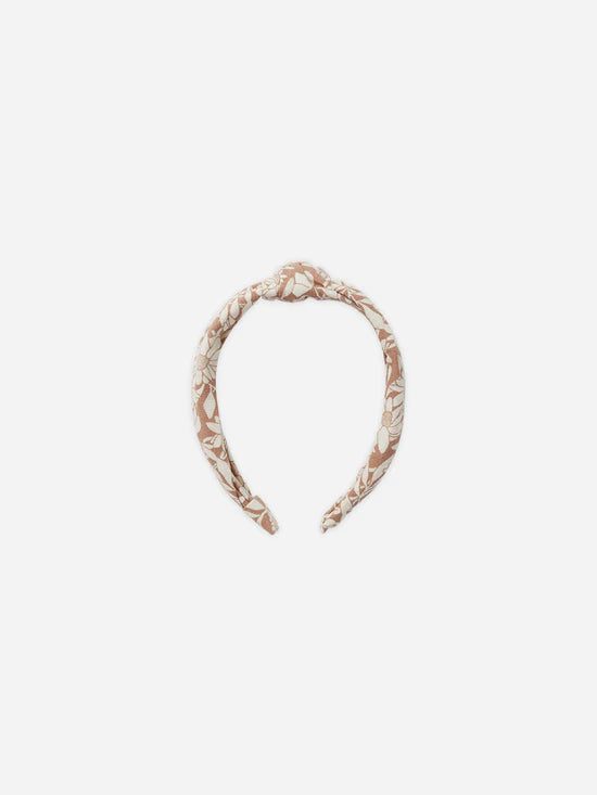 Knotted Headband || Plumeria