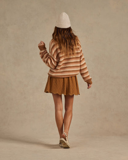 aspen sweater | multi-stripe