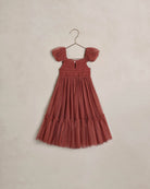 Rear view of Noralee Clara Dress | Ruby