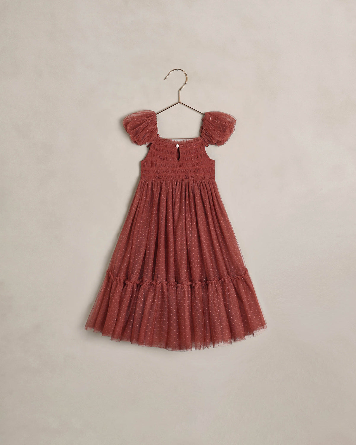 Rear view of Noralee Clara Dress | Ruby