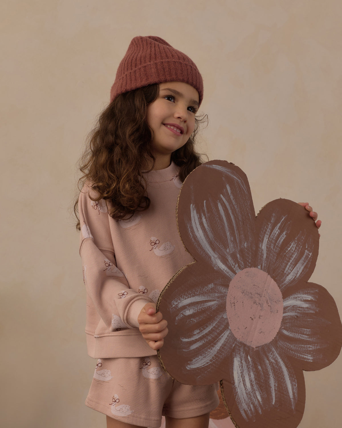Rylee + Cru Boxy Pullover | Swans