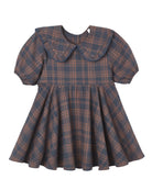 Rylee + Cru Camille Dress | Midnight Plaid flat lay