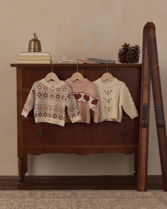 Styled sweaters from Rylee + Cru with the Rylee + Cru Cheyenne Cardigan | Flower Fair Isle