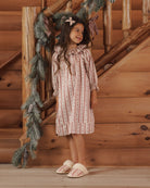 Rylee + Cru Girl's Nightgown | Candy Cane Lane Model Photo