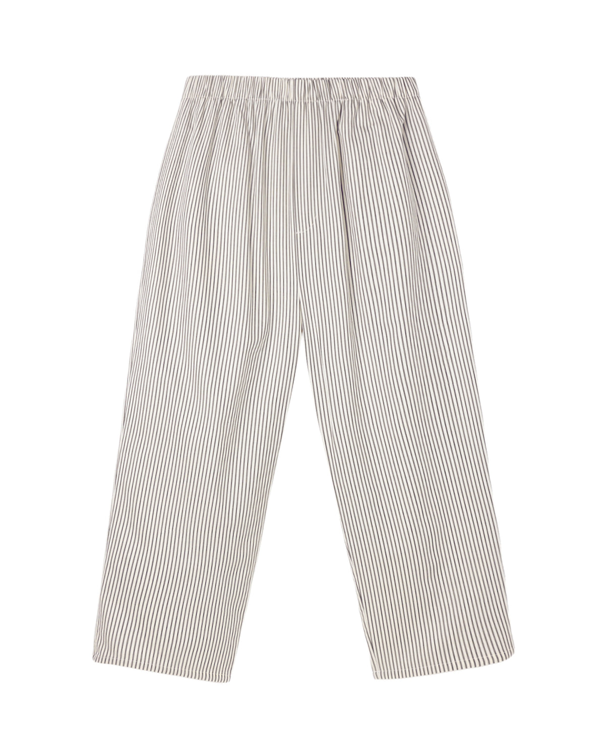 Rylee + Cru Men's Pajama Pant | Evergreen Stripe Flat Lay