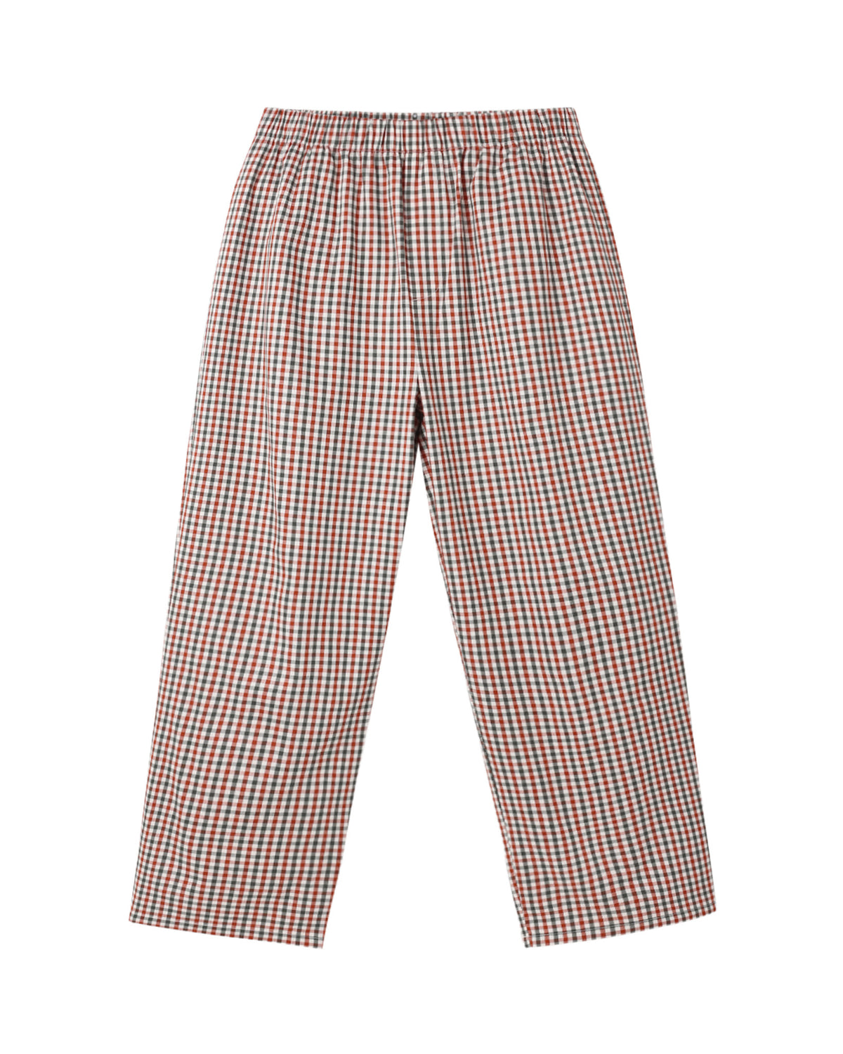 Rylee + Cru Men's Pajama Pant | Holiday Gingham Flat Lay