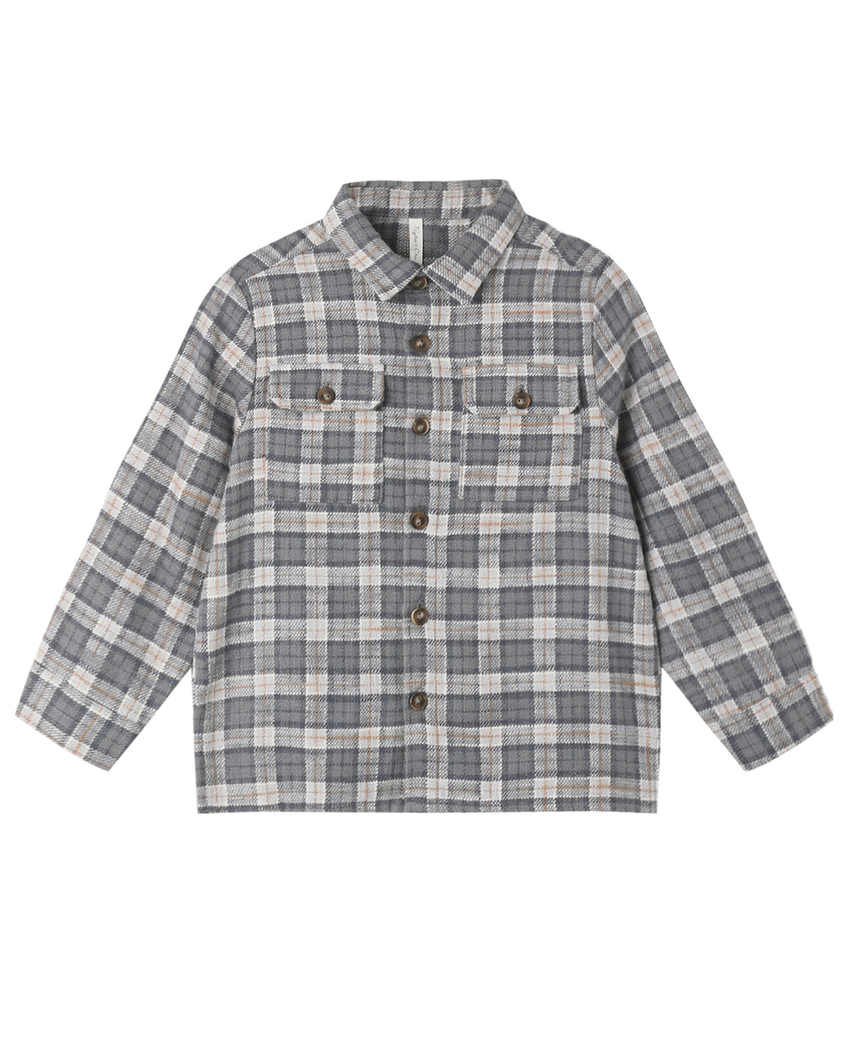 Rylee + Cru Pocketed Flannel Shirt | Winter Plaid flat lay