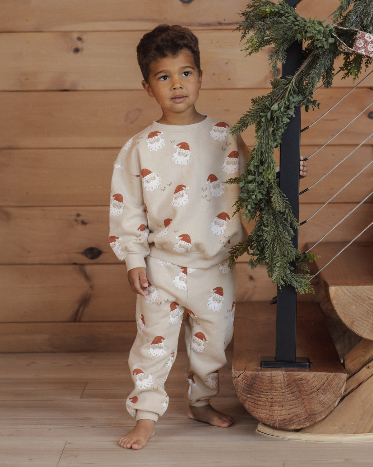 Rylee + Cru Relaxed Sweatshirt | Santa Model Photo
