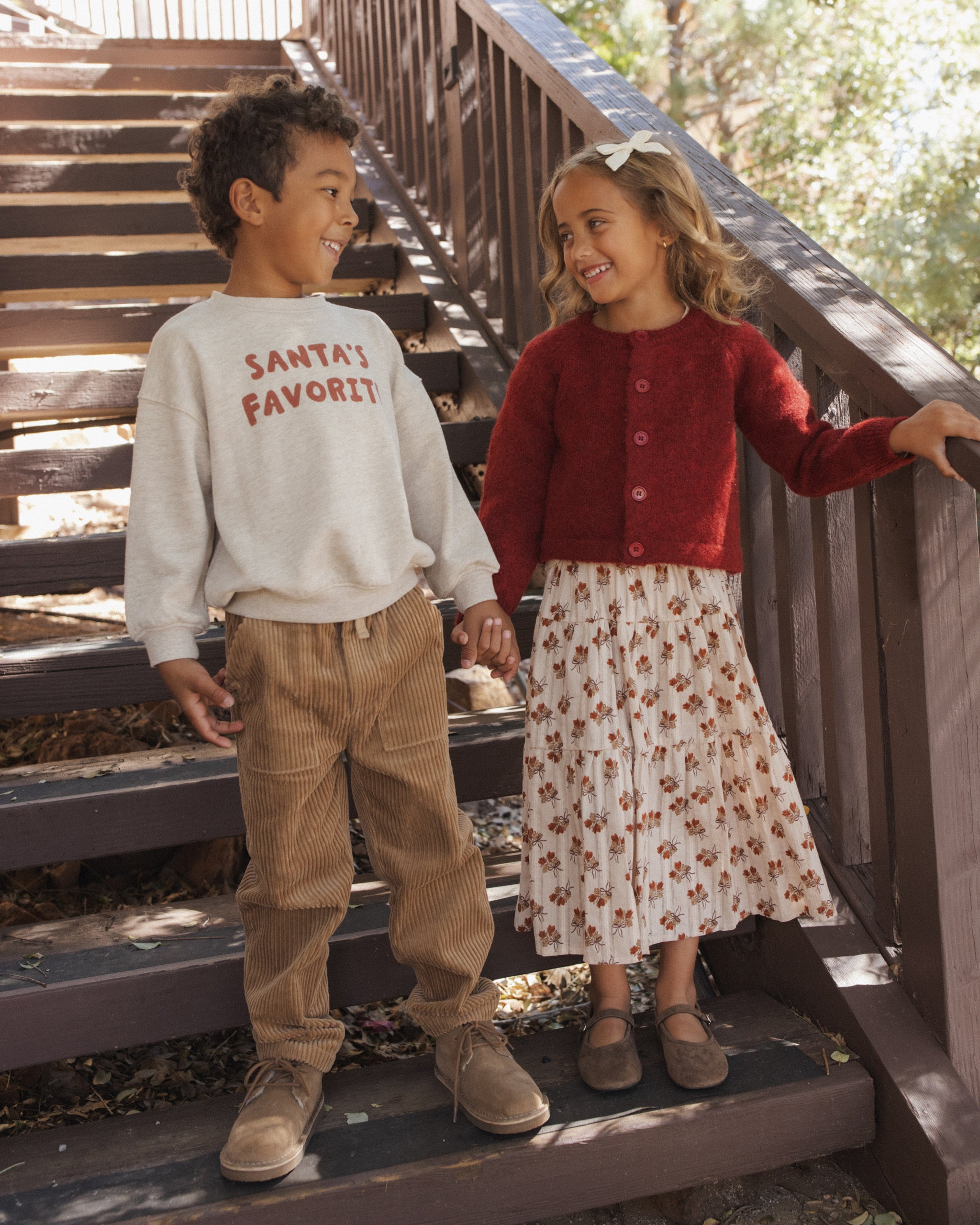 Rylee + Cru Relaxed Sweatshirt | Santa's Favorite Lifestyle Photo Family Matching Holiday Styles