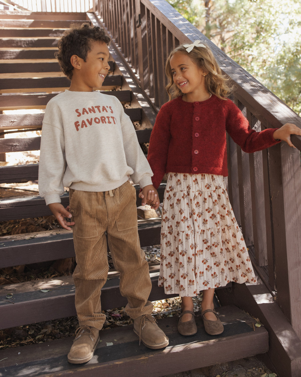 Rylee + Cru Relaxed Sweatshirt | Santa's Favorite Lifestyle Photo Family Matching Holiday Styles