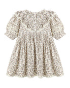 Rylee + Cru Winnie Dress | Winter Garden flat lay back side