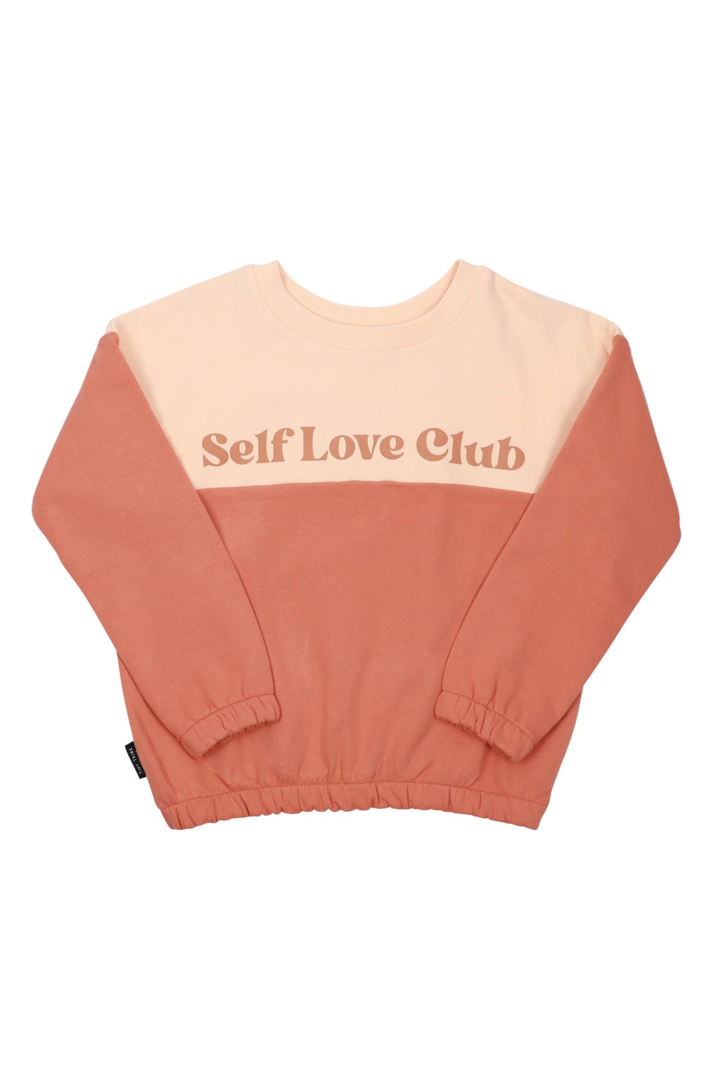 Self Love Club Colorblock Sweatshirt II Terracotta