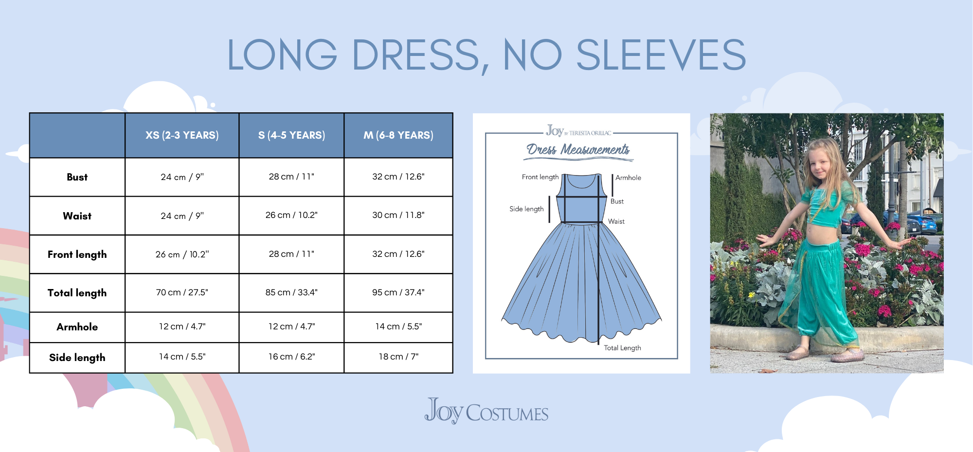 The Arabian Princess Costume Dress M (6-8 Years) The Arabian Princess Costume Dress M (6-8 Years)