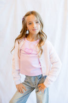 Tiny Whales "Whatever" Tiny Tee Violet 