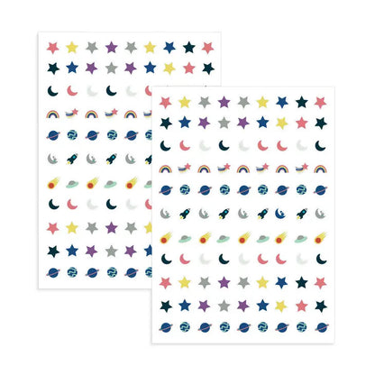 Luna Nail Sticker - 2 sheets