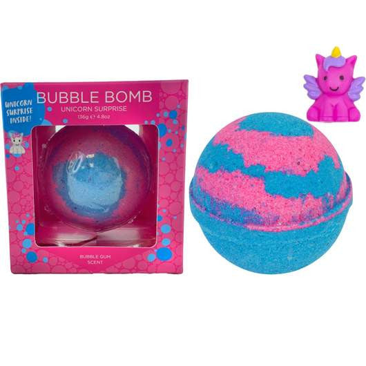 Unicorn squishy surprise bubble bath bomb