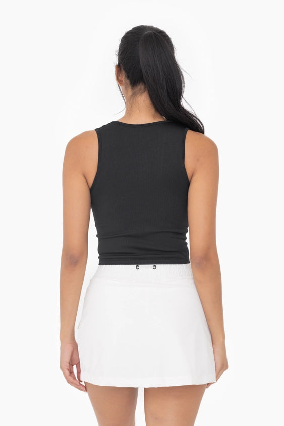 Aurora Seamless Tank I Black