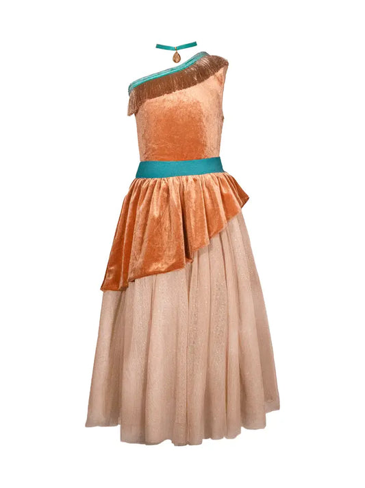 Princess Pocahontas Couture Costume Dress