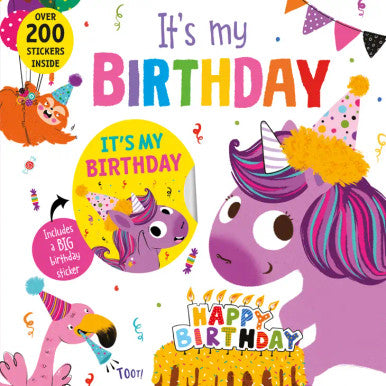 It's my Birthday Book I Unicorn
