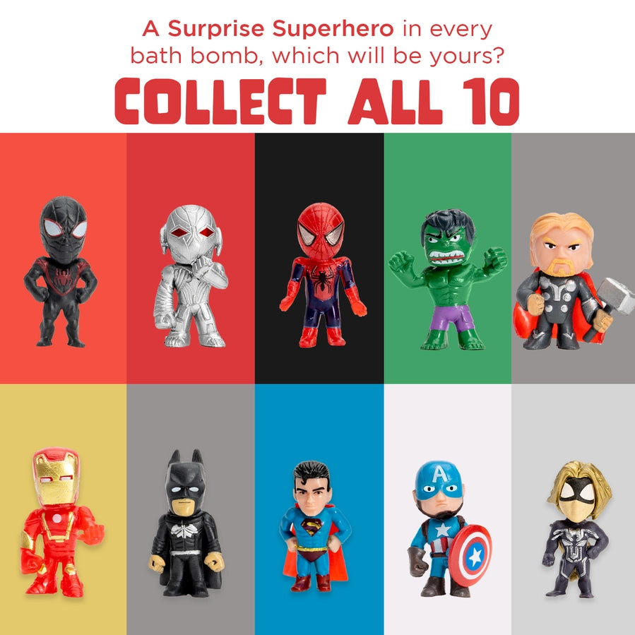 Super hero surprise bubble bath bomb - Wrightsville Ave Boutique