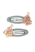 Great Pretenders Minty Christmas Holiday Hair Clips (2-Piece Set)