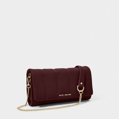 Kayla Quilted Cross Body I Plum