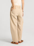 Thread & Supply Avril Pants in Khaki rear model view