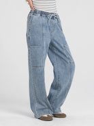 Thready & Supply Concord Pants | Kacey Wash side view