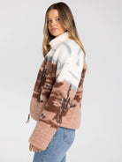 Thread & Supply Cory Jacket in Desert Rose side view