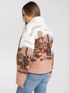 Thread & Supply Cory Jacket in Desert Rose back view