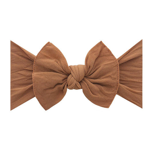 Baby Bling Knot Bow II Camel