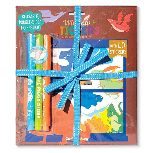 Window Sticker Gift Pack | Dinosaur World